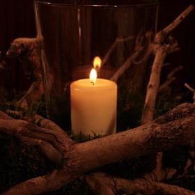 fwthumbRustic candle nest.jpg